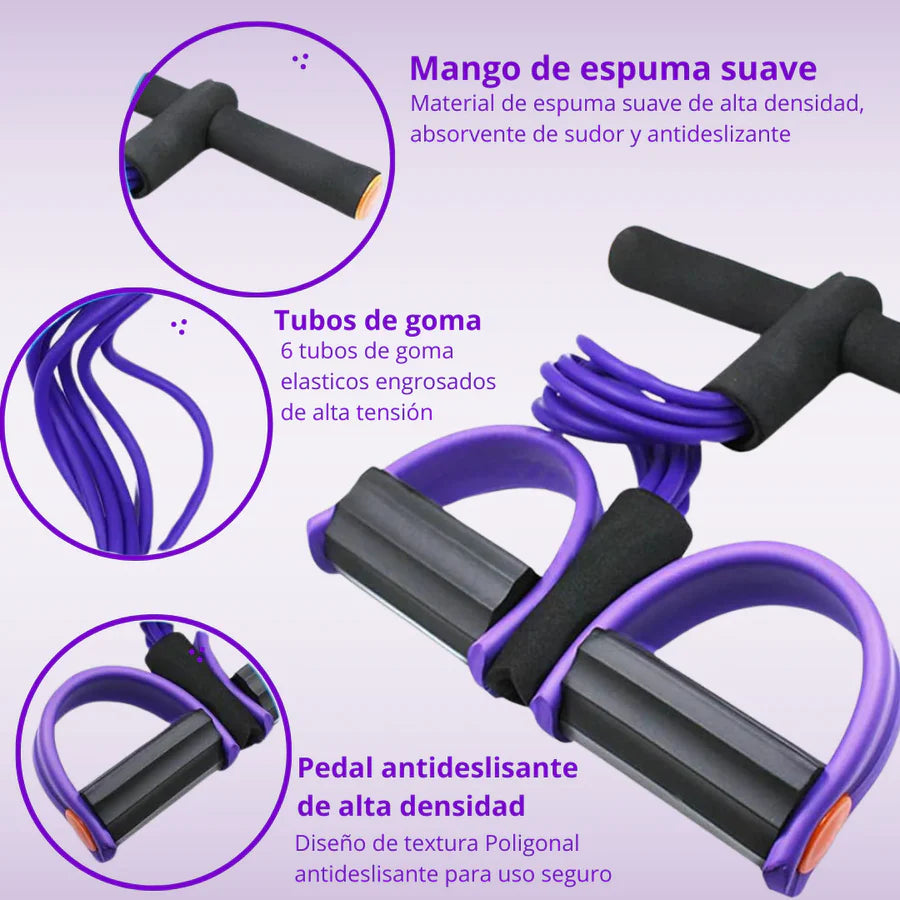 FitPedal Pro™ Bandas Elásticas de Pedal