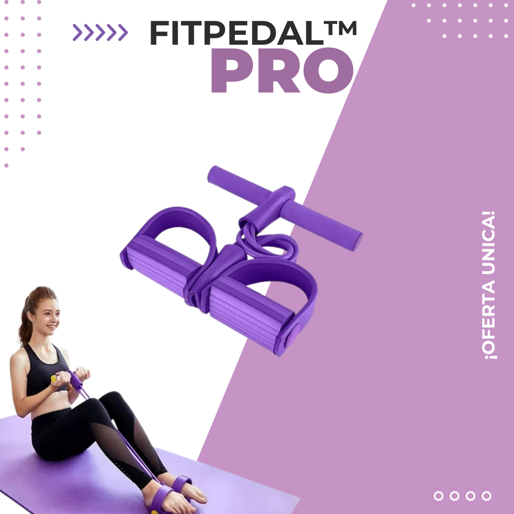 FitPedal Pro™ Bandas Elásticas de Pedal